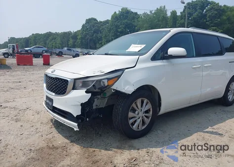 2017 Kia Sedona Lx z USA, uszkodzony, nr VIN KNDMB5C17H6313424